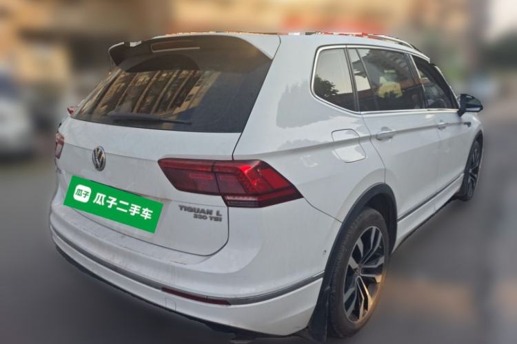 Used Volkswagen Tiguan L 2019 330TSI Automatic Two-Wheel Drive R-Line Flagship Model China VI Standard Rear Right 45 Deg