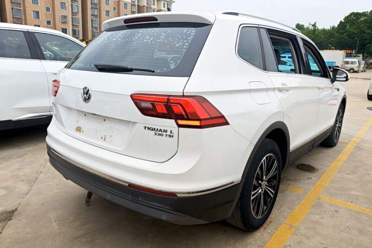 Used Volkswagen Tiguan L 2019 330TSI Automatic Two-Wheel Drive Panoramic Comfort Edition China VI Standard Rear Right 45 Deg