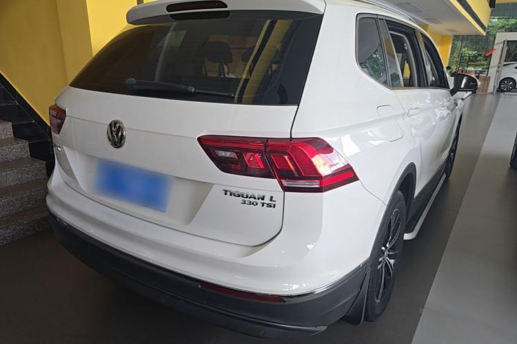 Used Volkswagen Tiguan L 2019 Updated Version 330TSI Automatic Two-Wheel Drive Panoramic Comfort Edition China VI Standard Rear Right 45 Deg