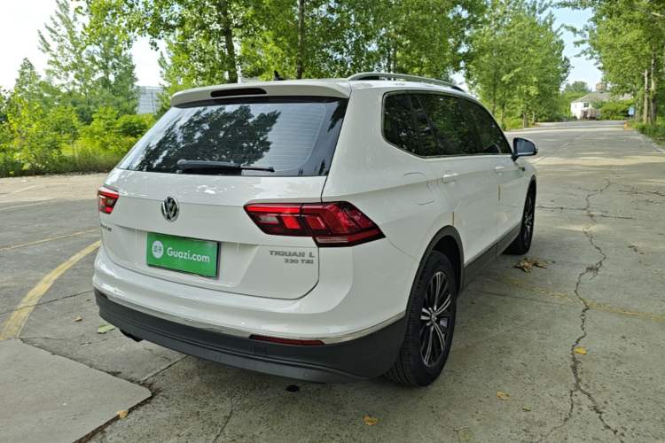 Used Volkswagen Tiguan L 2019 330TSI Automatic Two-Wheel Drive Panoramic Comfort Edition China VI Standard Rear Right 45 Deg