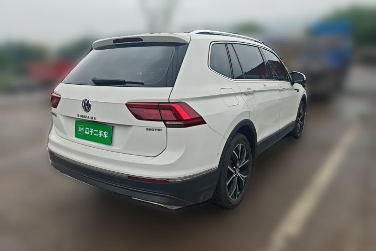 Used Volkswagen Tiguan L 2019 380TSI Automatic All-Wheel Drive Luxury Edition with 7 Seats China VI Standard Rear Right 45 Deg