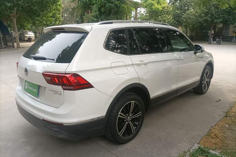 Used Volkswagen Tiguan L 2019 Revised Version 280TSI Automatic Two-Wheel Drive Panoramic Comfort Edition China VI Standard Rear Right 45 Deg