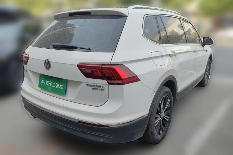 Used Volkswagen Tiguan L 2019 280TSI Automatic Two-Wheel Drive Panoramic Comfort Edition China V Standard Rear Right 45 Deg