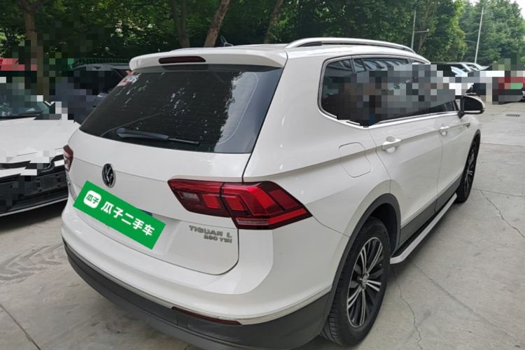 Used Volkswagen Tiguan L 2019 280TSI Automatic Two-Wheel Drive Panoramic Comfort Edition China VI Standard Rear Right 45 Deg