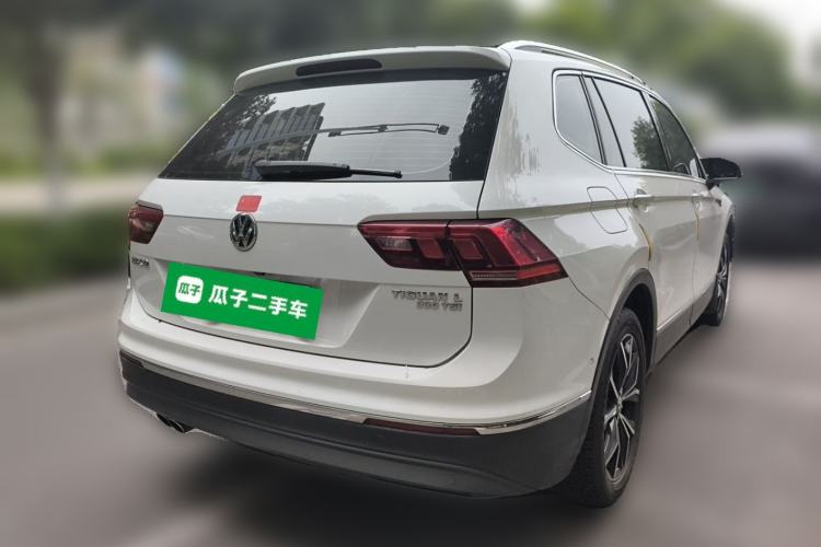 Used Volkswagen Tiguan L 2019 330TSI Automatic Two-Wheel Drive Smart Luxury Version China V Emission Standard Rear Right 45 Deg
