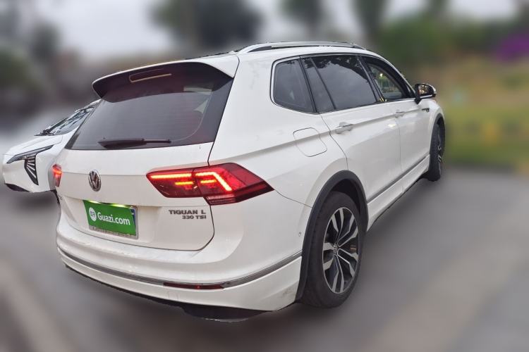 Used Volkswagen Tiguan L 2019 330TSI Automatic Two-Wheel Drive R-Line Flagship Model China VI Standard Rear Right 45 Deg