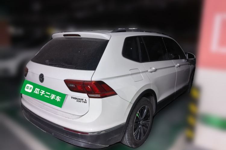Used Volkswagen Tiguan L 2019 330TSI Automatic Two-Wheel Drive Panoramic Comfort Edition China VI Standard Rear Right 45 Deg