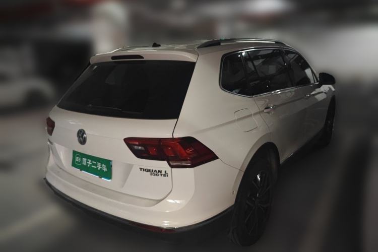 Used Volkswagen Tiguan L 2019 330TSI Automatic Two-Wheel Drive Smart Luxury Version China V Emission Standard Rear Right 45 Deg