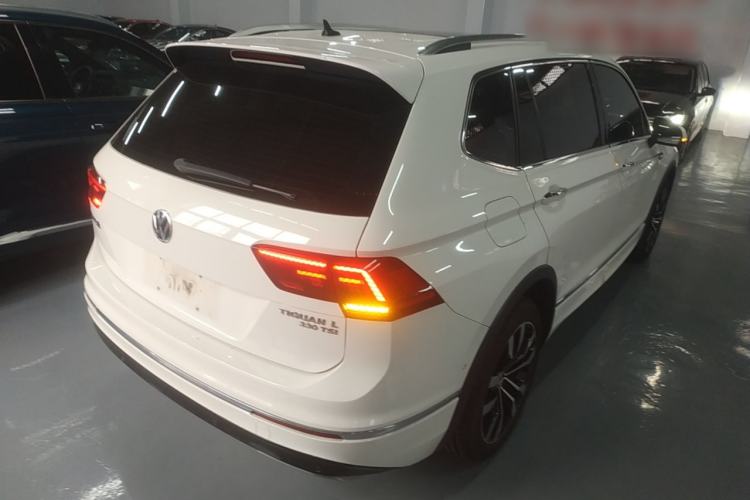 Used Volkswagen Tiguan L 2019 330TSI Automatic Two-Wheel Drive R-Line Flagship Model China VI Standard Rear Right 45 Deg