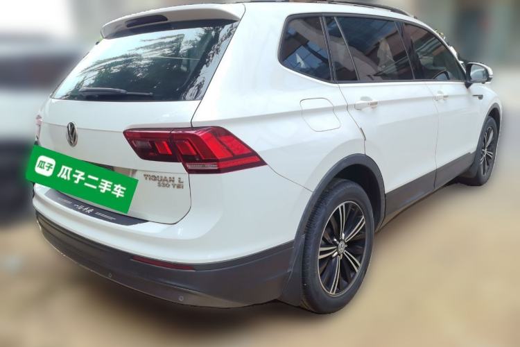 Used Volkswagen Tiguan L 2019 330TSI Automatic Two-Wheel Drive Luxury Edition China VI Standard Rear Right 45 Deg