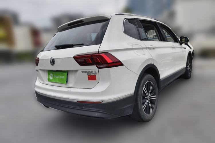 Used Volkswagen Tiguan L 2019 Updated Version 330TSI Automatic Two-Wheel Drive Panoramic Comfort Edition China VI Standard Rear Right 45 Deg