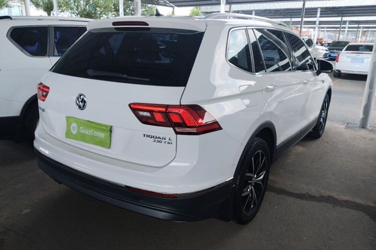 Used Volkswagen Tiguan L 2019 330TSI Automatic Two-Wheel Drive Smart Luxury Version China V Emission Standard Rear Right 45 Deg