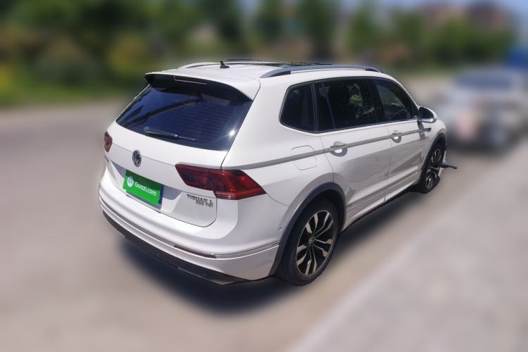 Used Volkswagen Tiguan L 2019 330TSI Automatic Two-Wheel Drive R-Line Flagship Model China VI Standard Rear Right 45 Deg