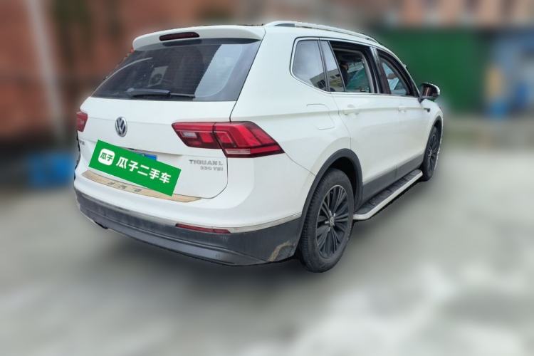 Used Volkswagen Tiguan L 2019 Updated Version 330TSI Automatic Two-Wheel Drive Panoramic Comfort Edition China VI Standard Rear Right 45 Deg