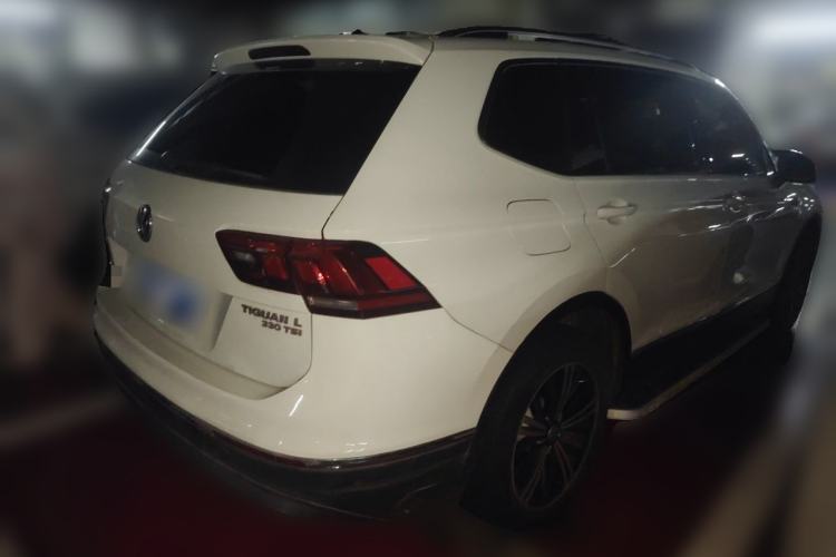 Used Volkswagen Tiguan L 2019 Updated Version 330TSI Automatic Two-Wheel Drive Panoramic Comfort Edition China VI Standard Rear Right 45 Deg
