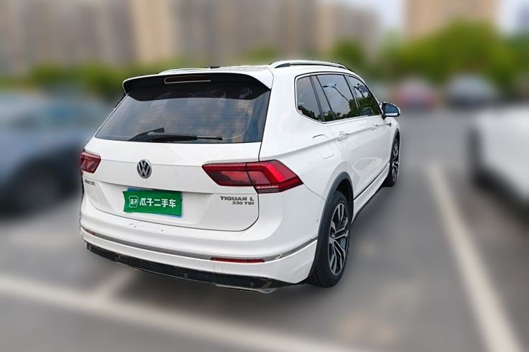 Used Volkswagen Tiguan L 2019 330TSI Automatic Two-Wheel Drive R-Line Flagship Model China VI Standard Rear Right 45 Deg