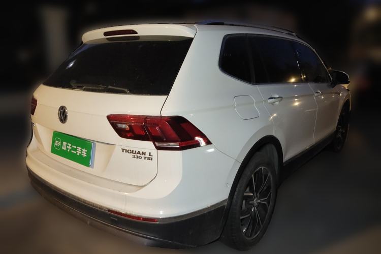 Used Volkswagen Tiguan L 2019 330TSI Automatic Two-Wheel Drive Smart Luxury Version China V Emission Standard Rear Right 45 Deg
