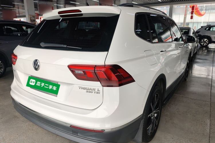 Used Volkswagen Tiguan L 2019 Revised 330TSI Automatic Two-Wheel Drive Smart & Luxury Edition China VI Standard Rear Right 45 Deg
