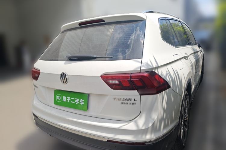Used Volkswagen Tiguan L 2019 Updated Version 330TSI Automatic Two-Wheel Drive Panoramic Comfort Edition China VI Standard Rear Right 45 Deg