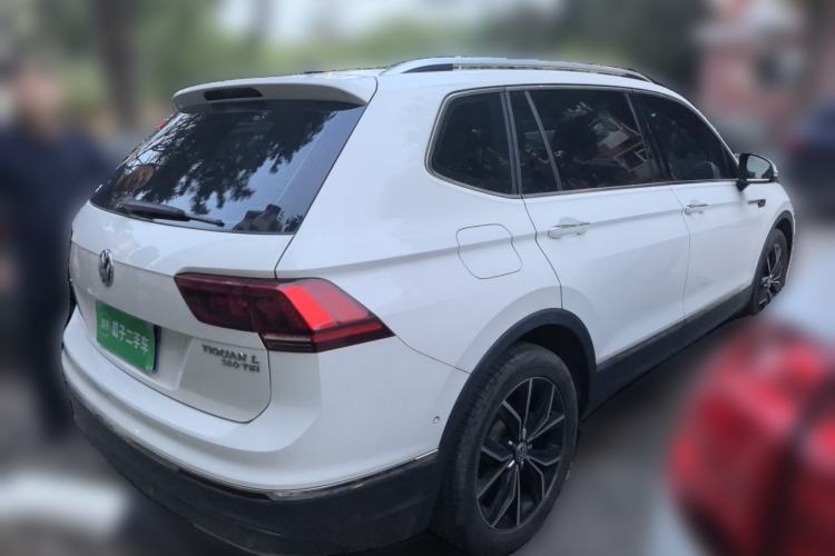 Used Volkswagen Tiguan L 2019 380TSI Automatic All-Wheel Drive Intelligent Luxury Version China V Standard Rear Right 45 Deg