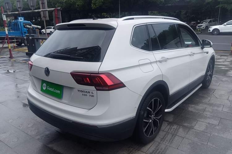 Used Volkswagen Tiguan L 2019 330TSI Automatic Two-Wheel Drive Smart Luxury Version China V Emission Standard Rear Right 45 Deg