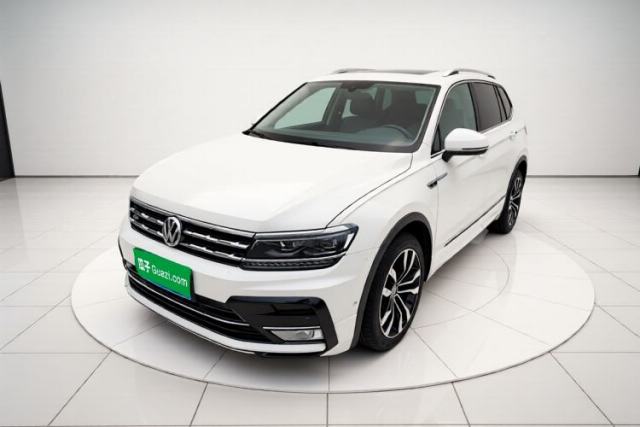 Used Volkswagen Tiguan L 2019 330TSI Automatic Two-Wheel Drive R-Line Flagship Model China VI Standard