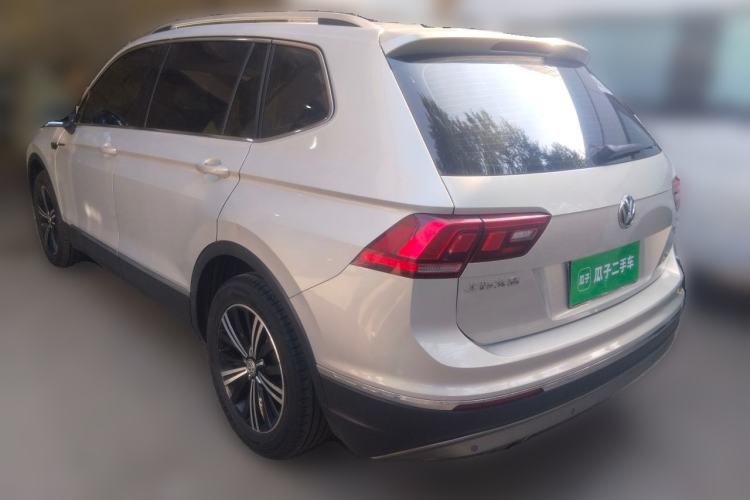 Used Volkswagen Tiguan L 2019 Updated Version 330TSI Automatic Two-Wheel Drive Panoramic Comfort Edition China VI Standard Rear Left 45 Deg