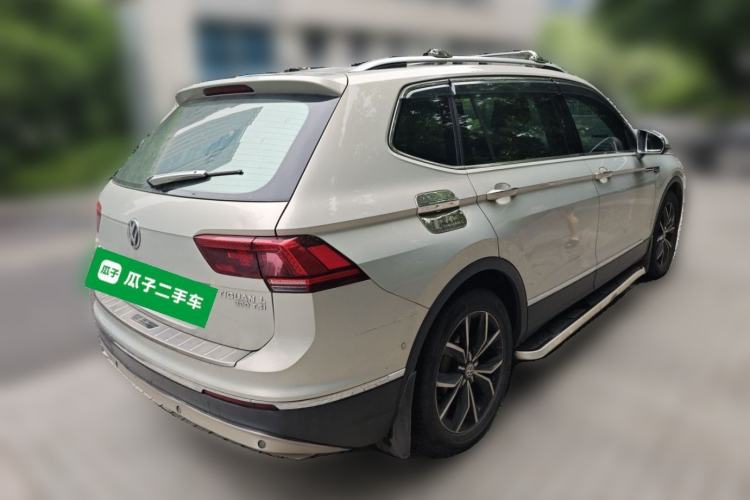 Used Volkswagen Tiguan L 2019 380TSI Automatic All-Wheel Drive Luxury Edition with 7 Seats China VI Standard Rear Right 45 Deg