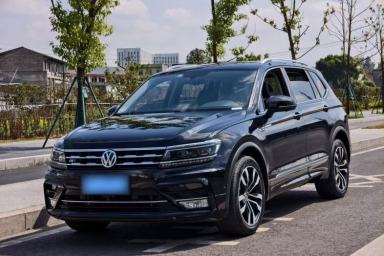 Used Volkswagen Tiguan L 2020 330TSI Automatic Two-Wheel Drive R-Line Flagship Version China VI Standard