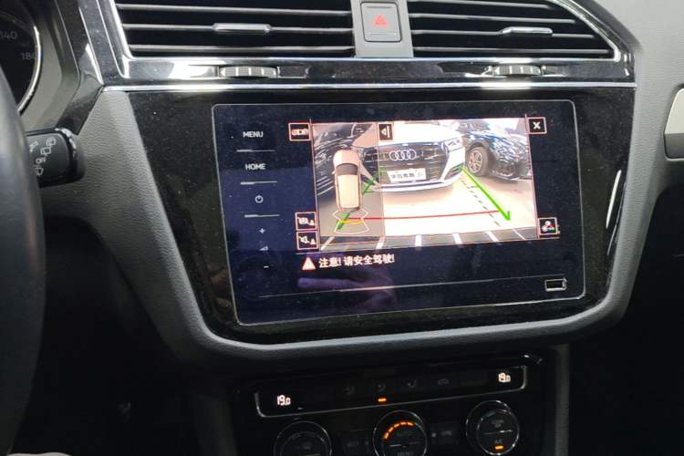 Used Volkswagen Tiguan L 2020 330TSI Automatic Two-Wheel Drive Panoramic Comfort Edition China VI Standard Audio And AC Panel