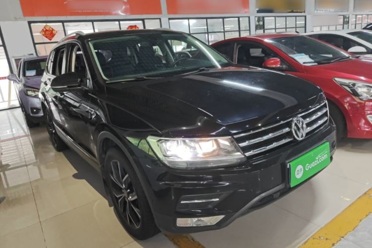 Used Volkswagen Tiguan L 2020 330TSI Automatic Two-Wheel Drive Smart Luxury Edition China VI Standard Front Right 45 Deg