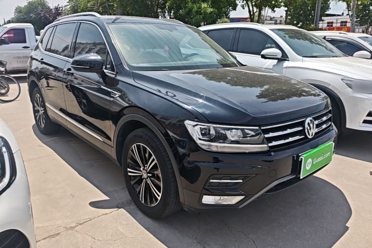 Used Volkswagen Tiguan L 2020 330TSI Automatic Two-Wheel Drive Panoramic Comfort Edition China VI Standard Front Right 45 Deg