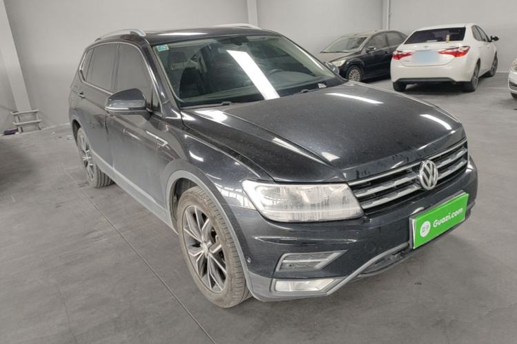 Used Volkswagen Tiguan L 2020 330TSI Automatic Two-Wheel Drive Smart Luxury Edition China VI Standard Front Right 45 Deg