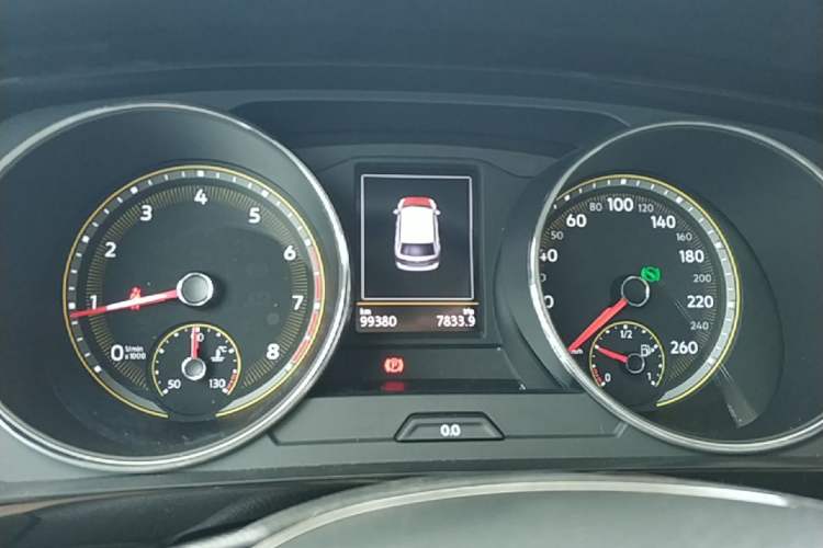 Used Volkswagen Tiguan L 2020 330TSI Automatic Two-Wheel Drive Panoramic Comfort Edition China VI Standard Instrument Cluster