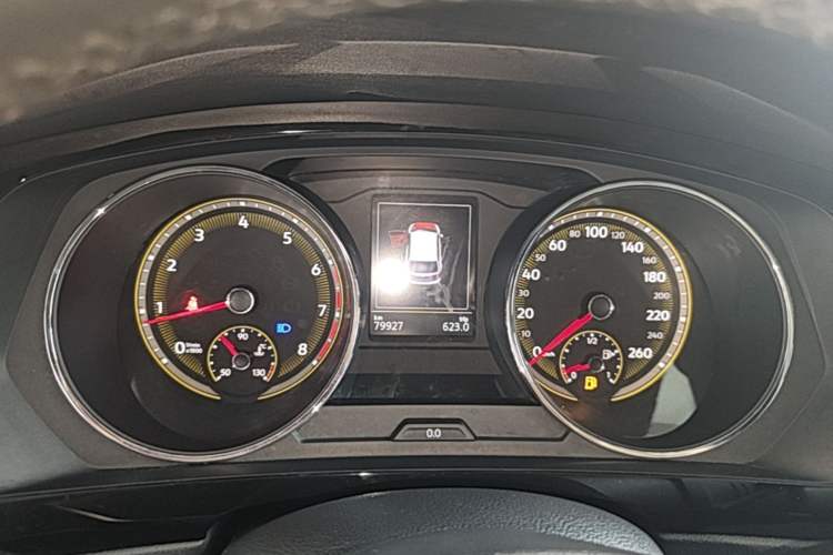Used Volkswagen Tiguan L 2020 330TSI Automatic Two-Wheel Drive Smart Luxury Edition China VI Standard Instrument Cluster