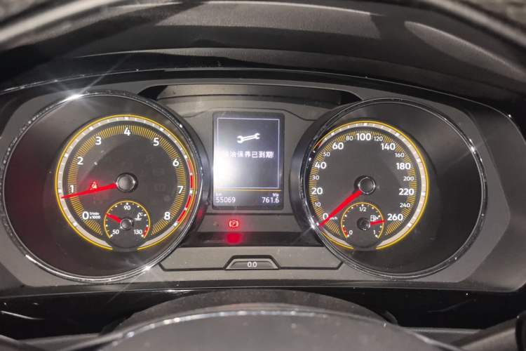 Used Volkswagen Tiguan L 2020 330TSI Automatic Two-Wheel Drive Panoramic Comfort Edition China VI Standard Instrument Cluster