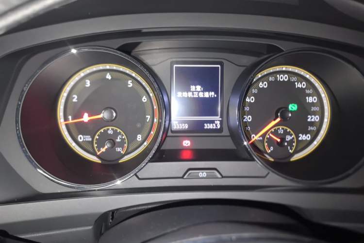 Used Volkswagen Tiguan L 2020 330TSI Automatic Two-Wheel Drive Luxury Edition China VI Standard Instrument Cluster