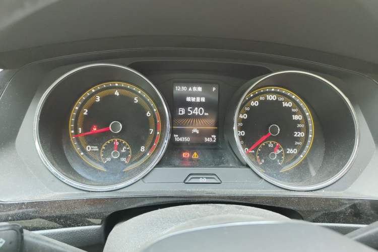 Used Volkswagen Tiguan L 2020 330TSI Automatic Two-Wheel Drive Panoramic Comfort Edition China VI Standard Instrument Cluster