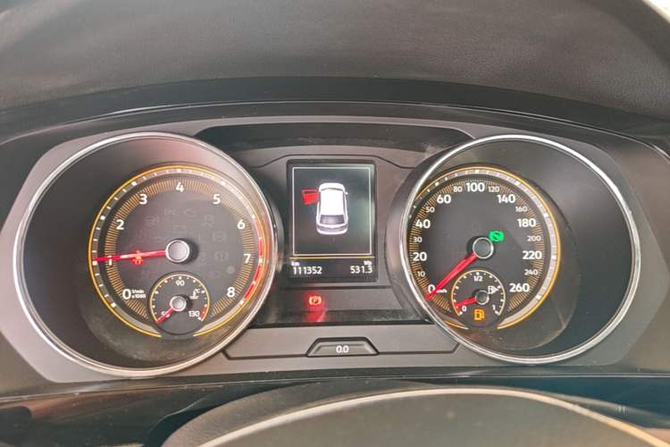 Used Volkswagen Tiguan L 2020 330TSI Automatic Two-Wheel Drive Panoramic Comfort Edition China VI Standard Instrument Cluster
