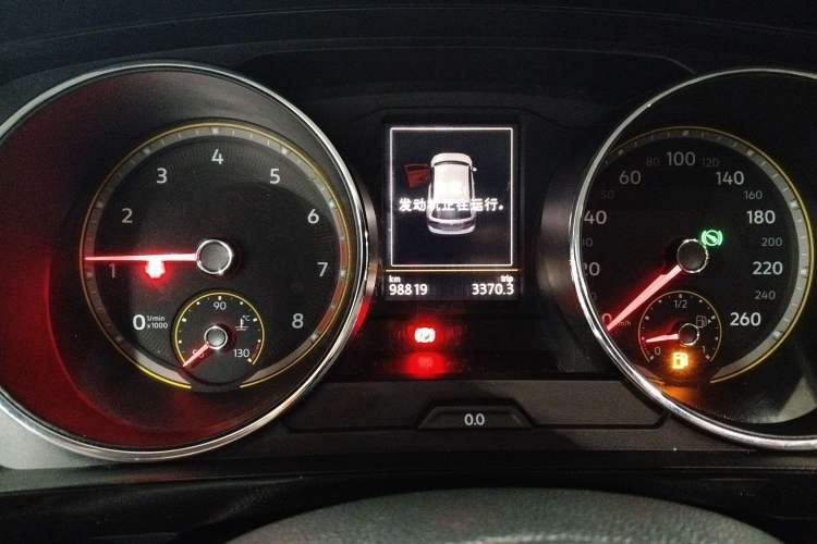 Used Volkswagen Tiguan L 2020 330TSI Automatic Two-Wheel Drive Panoramic Comfort Edition China VI Standard Instrument Cluster