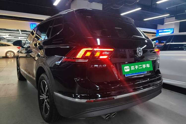 Used Volkswagen Tiguan L 2020 330TSI Automatic Two-Wheel Drive Panoramic Comfort Edition China VI Standard Rear Left 45 Deg