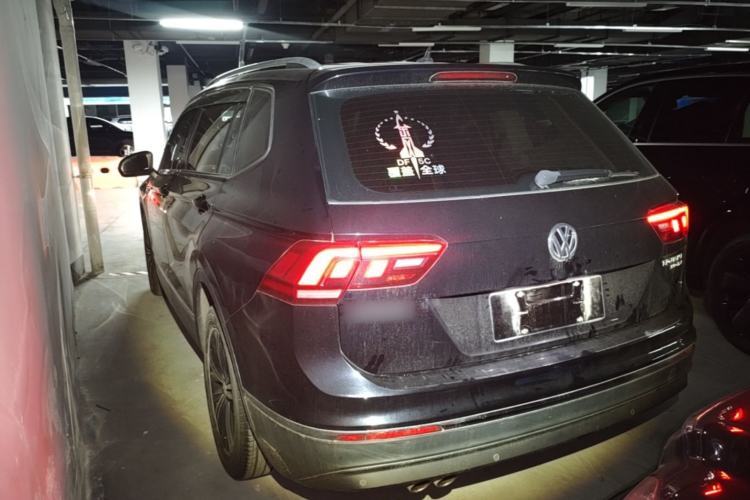 Used Volkswagen Tiguan L 2020 330TSI Automatic Two-Wheel Drive Panoramic Comfort Edition China VI Standard Rear Left 45 Deg