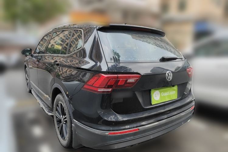 Used Volkswagen Tiguan L 2020 330TSI Automatic Two-Wheel Drive Panoramic Comfort Edition China VI Standard Rear Left 45 Deg