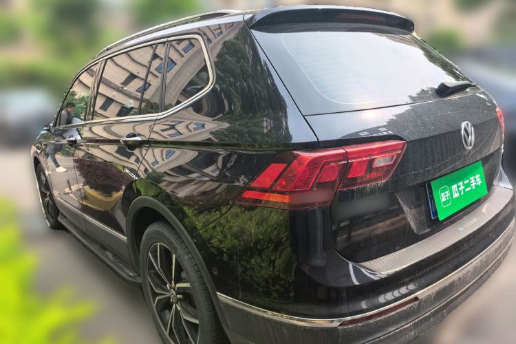 Used Volkswagen Tiguan L 2020 330TSI Automatic Two-Wheel Drive Smart Luxury Edition China VI Standard Rear Left 45 Deg