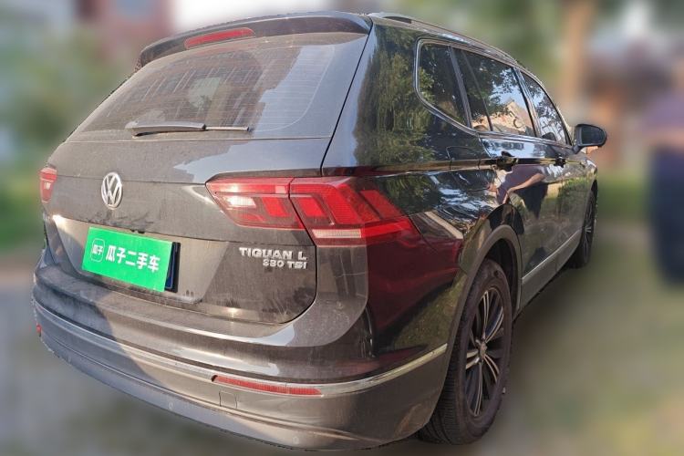 Used Volkswagen Tiguan L 2020 330TSI Automatic Two-Wheel Drive Panoramic Comfort Edition China VI Standard Rear Right 45 Deg