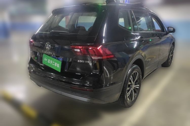 Used Volkswagen Tiguan L 2020 330TSI Automatic Two-Wheel Drive Luxury Edition China VI Standard Rear Right 45 Deg