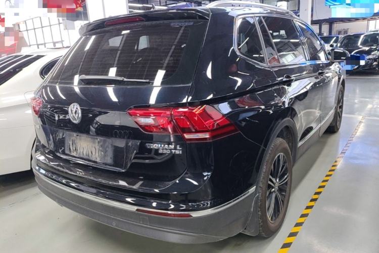 Used Volkswagen Tiguan L 2020 330TSI Automatic Two-Wheel Drive Panoramic Comfort Edition China VI Standard Rear Right 45 Deg