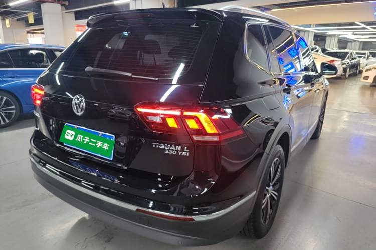 Used Volkswagen Tiguan L 2020 330TSI Automatic Two-Wheel Drive Panoramic Comfort Edition China VI Standard Rear Right 45 Deg