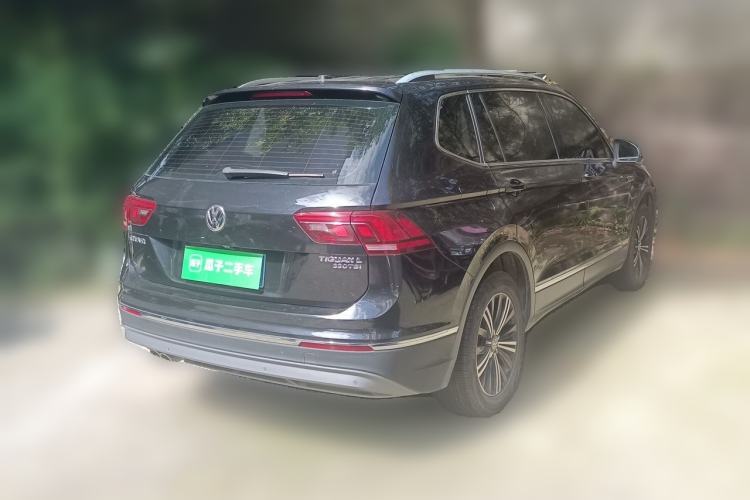 Used Volkswagen Tiguan L 2020 330TSI Automatic Two-Wheel Drive Panoramic Comfort Edition China VI Standard Rear Right 45 Deg