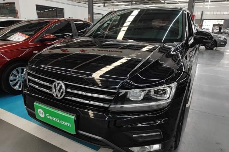 Used Volkswagen Tiguan L 2020 330TSI Automatic Two-Wheel Drive Panoramic Comfort Edition China VI Standard Guazi used car, China used car export, Used car for sale, Used Volkswagen cars, Cheapest cars for sale